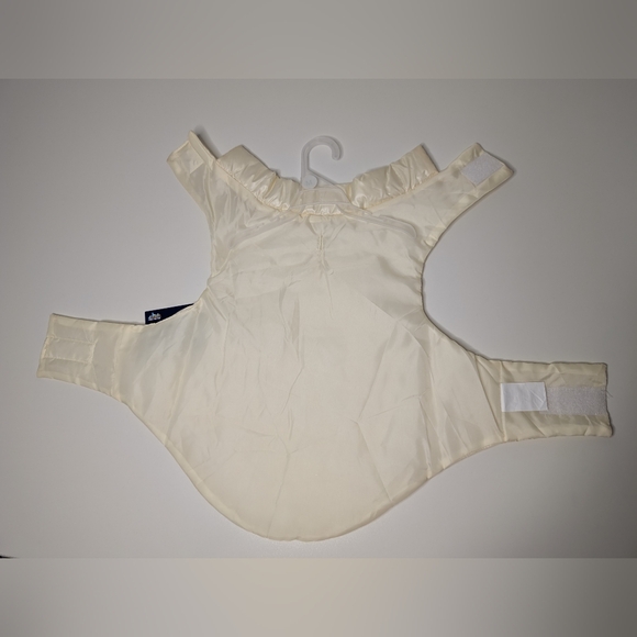 NWT Pawsitively Fun! Medium Cream/White Pet Jacket "Warm & Cozy Sherpa" - Picture 3 of 6